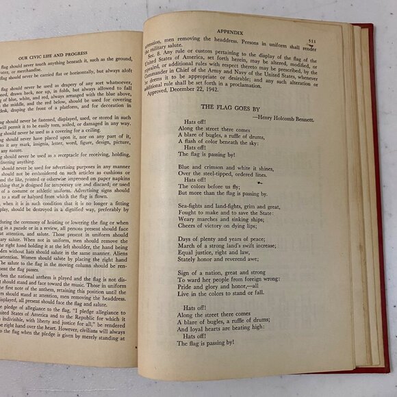 Our Civic Life and Progress Hardcover Emil F Faith Richard G Browne Vintage 40s - Picture 13 of 13